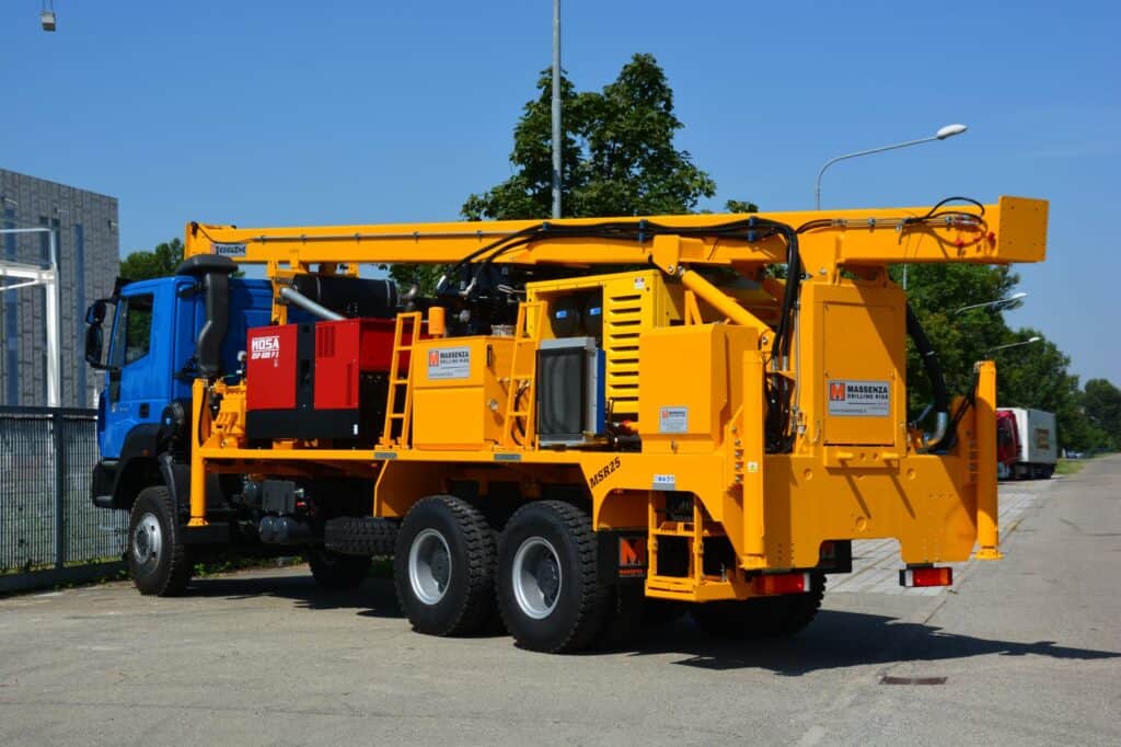 2701_2702 Massenza Drilling Rigs Service und Sanierung von Wasserbrunnen Serie MSR25